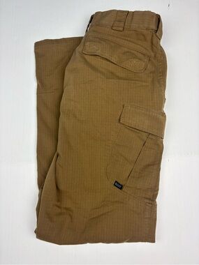 5.11 Tactical Stryke Men 32x32 Pants Brown Durable Stretch Cargo Pockets Uniform